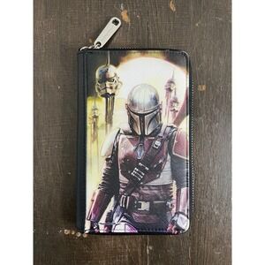 Buckle Down Star Wars The Mandalorian Wallet Zip Around Travel Collector
